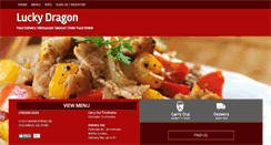 Desktop Screenshot of luckydragonga.com